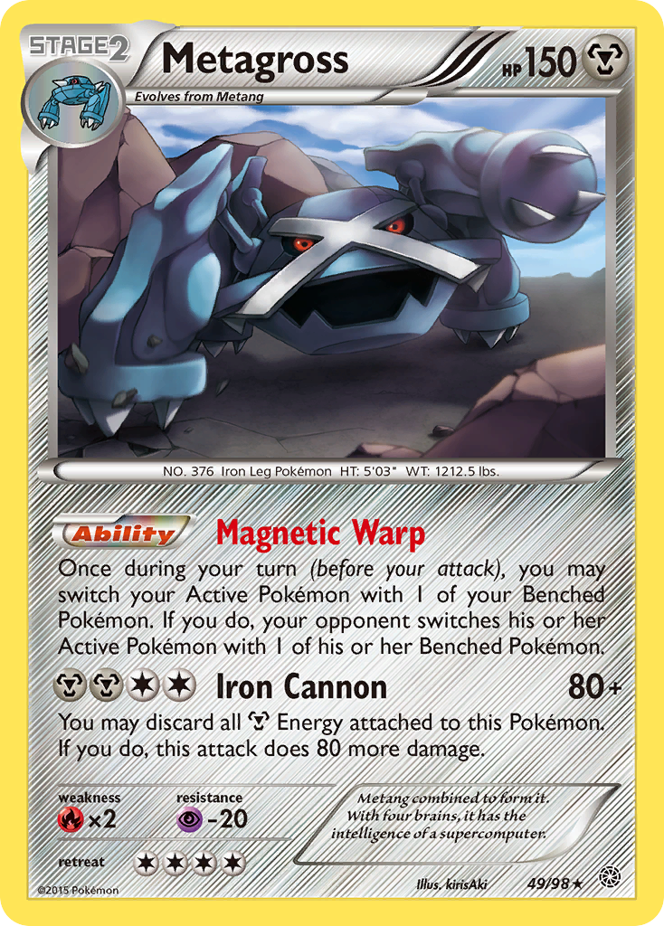 Metagross #49 Ancient Origins