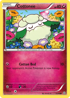 Cottonee #55 PSA 10