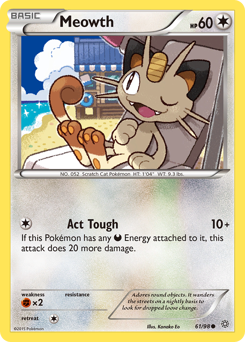 Meowth #61 PSA 10