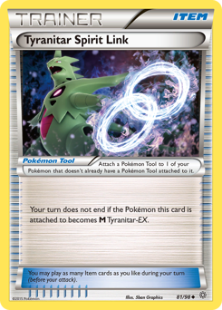 Tyranitar Spirit Link #81 Ancient Origins