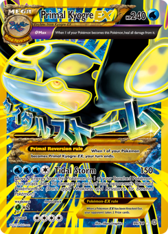 Primal Kyogre-EX #96 Ancient Origins