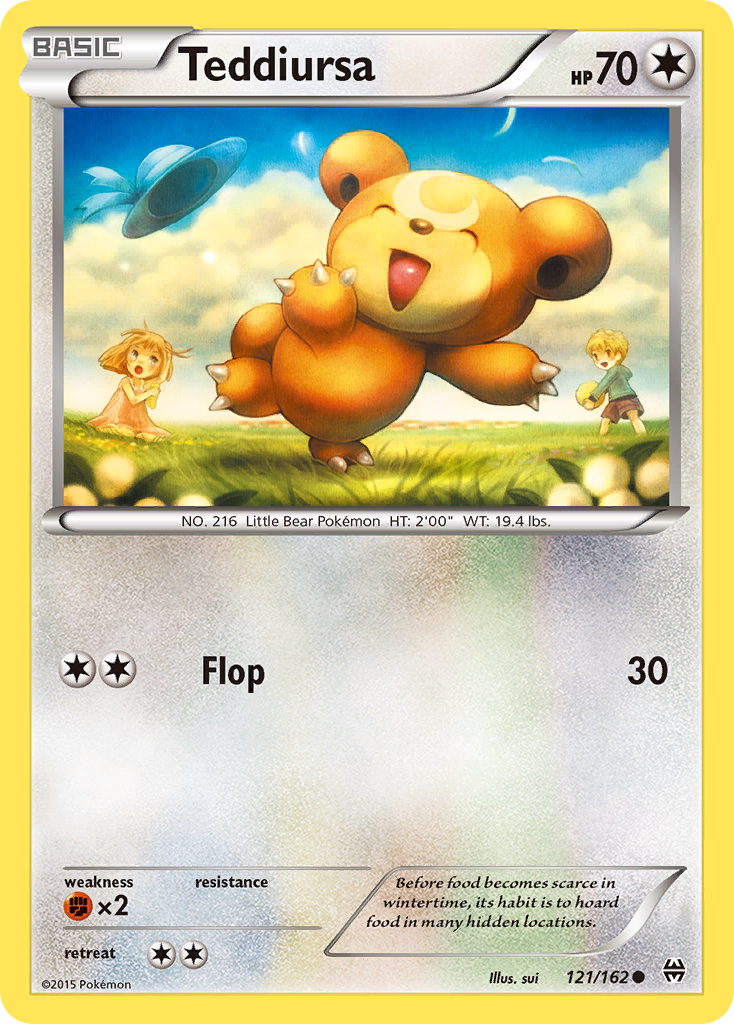 Teddiursa #121 BREAKthrough