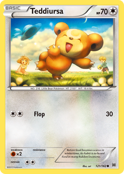 Teddiursa #121 BREAKthrough