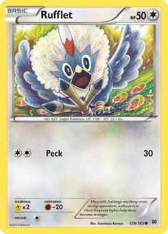 Rufflet #129 PSA 10