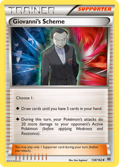 Giovanni's Scheme #138 BREAKthrough