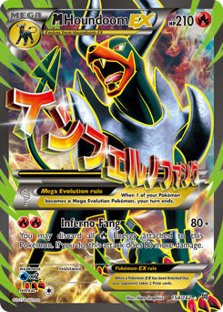 M Houndoom-EX #154 BREAKthrough