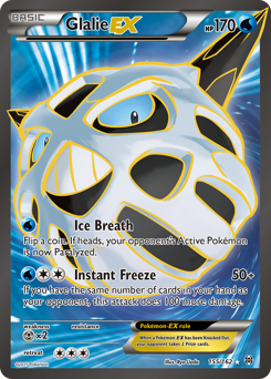Glalie-EX #155 BREAKthrough