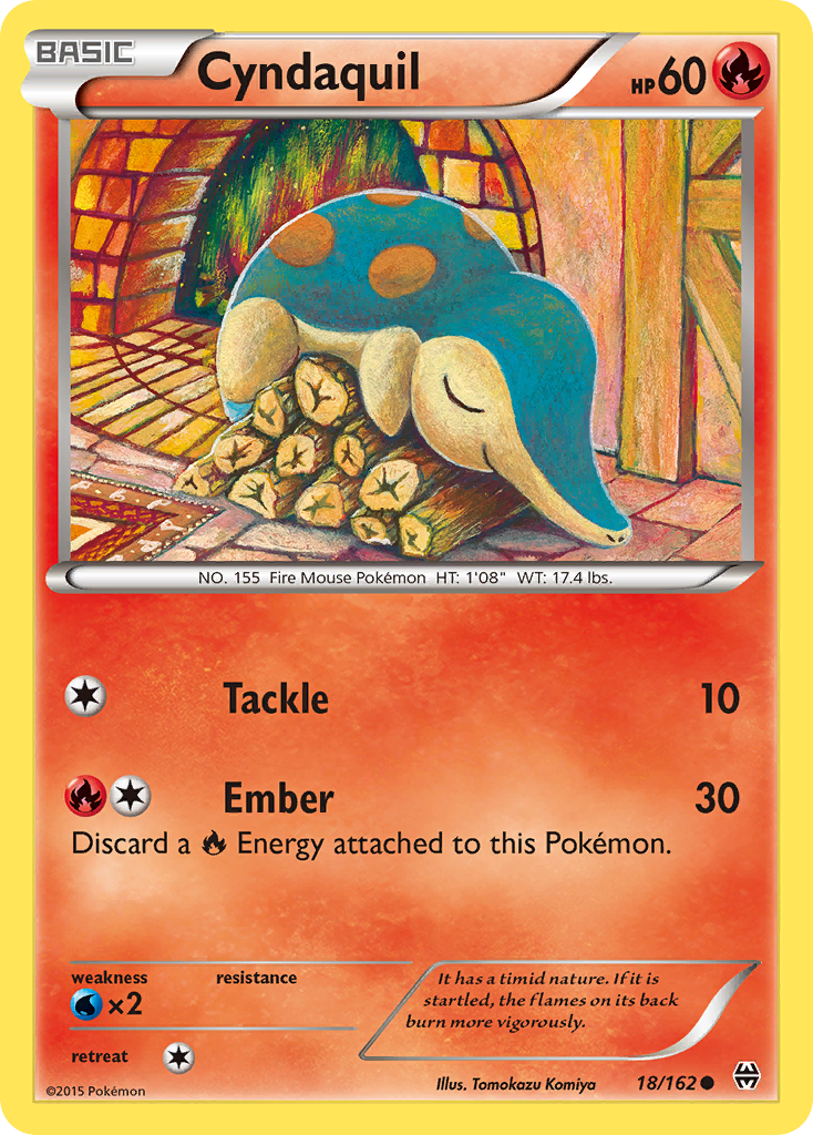 Cyndaquil #18 BREAKthrough