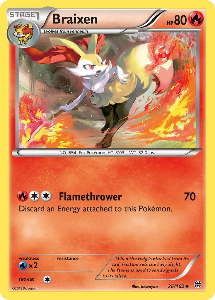 Braixen #26 BREAKthrough