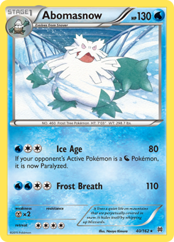 Abomasnow #40 PSA 10