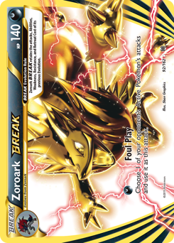 Zoroark BREAK #92 BREAKthrough
