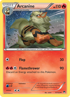 Arcanine #11 PSA 10