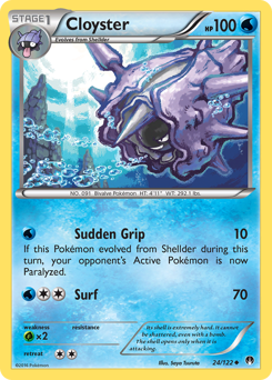 Cloyster #24 BREAKpoint