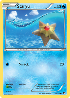 Staryu #25 PSA 10
