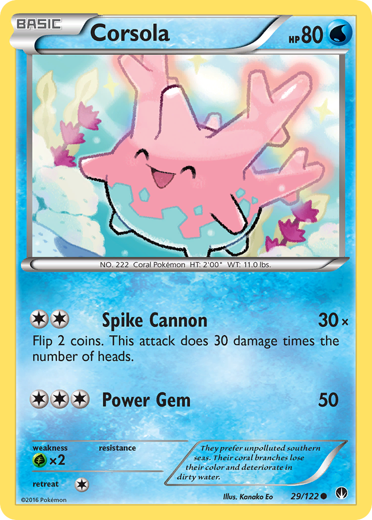Corsola #29 BREAKpoint