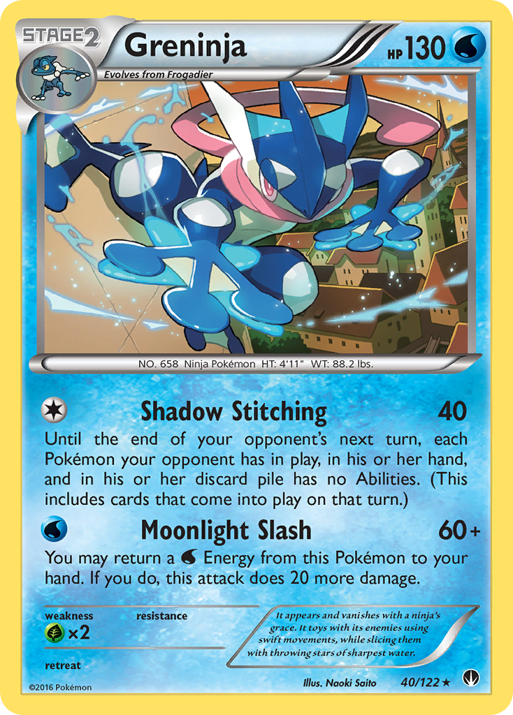 Greninja #40 BREAKpoint
