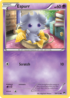 Espurr #58 PSA 10