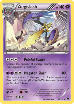 Aegislash #62 PSA 10