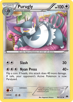 Purugly #94 BREAKpoint