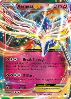 Xerneas-EX #XY07 XY Black Star Promos