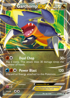 Garchomp-EX #XY09 XY Black Star Promos