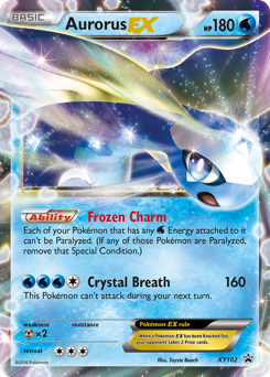 Aurorus-EX #XY102 XY Black Star Promos