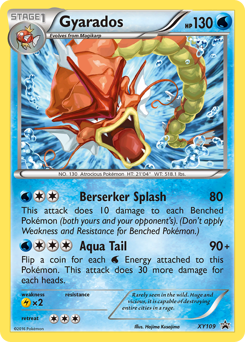 Gyarados #XY109 XY Black Star Promos