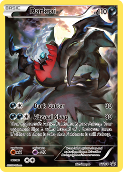 Darkrai #XY114 XY Black Star Promos