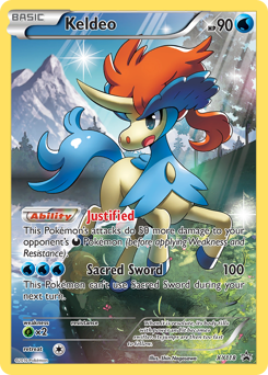 Keldeo #XY118 XY Black Star Promos