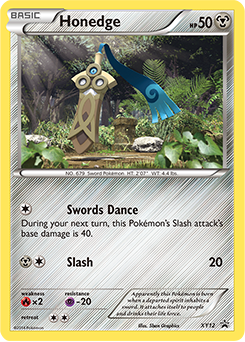 Honedge #XY12 XY Black Star Promos