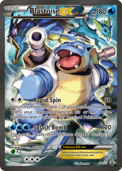 Blastoise-EX #XY122 XY Black Star Promos