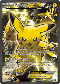 Pikachu-EX #XY124 XY Black Star Promos