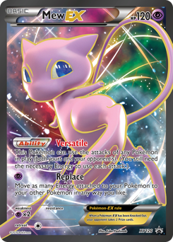 Mew-EX #XY126 XY Black Star Promos