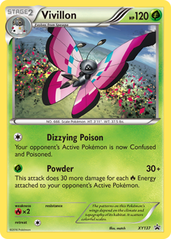 Vivillon #XY137 XY Black Star Promos