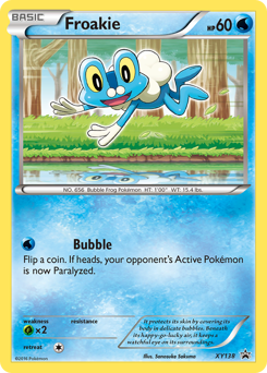 Froakie #XY138 XY Black Star Promos