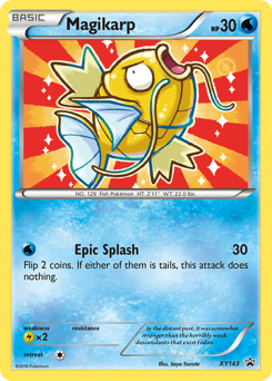 Magikarp #XY143 XY Black Star Promos