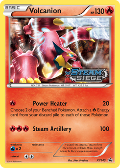 Volcanion #XY145 XY Black Star Promos
