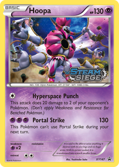 Hoopa #XY147 XY Black Star Promos