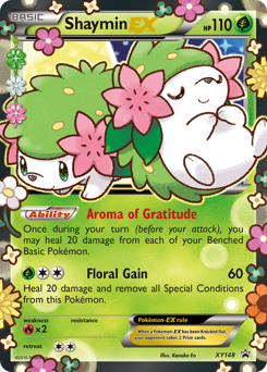 Shaymin-EX #XY148 XY Black Star Promos