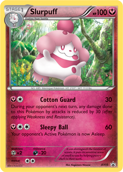 Slurpuff #XY15 XY Black Star Promos