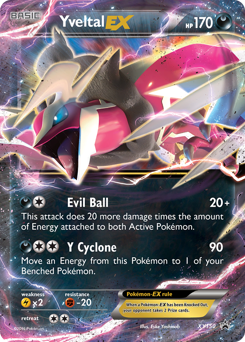 Yveltal-EX #XY150 XY Black Star Promos