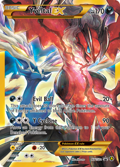 Yveltal-EX #XY150A XY Black Star Promos