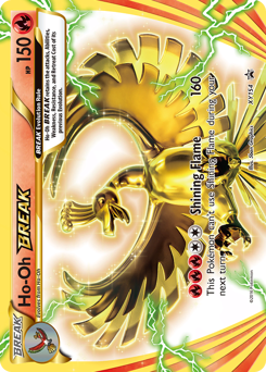 Ho-Oh BREAK #XY154 XY Black Star Promos
