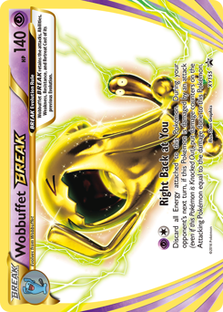 Wobbuffet BREAK #XY155 XY Black Star Promos