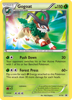 Gogoat #XY16 XY Black Star Promos