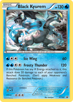 Black Kyurem #XY160 XY Black Star Promos