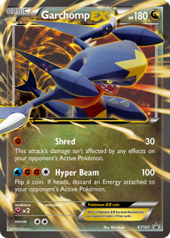 Garchomp-EX #XY167 XY Black Star Promos