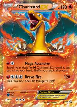 Charizard-EX #XY17 XY Black Star Promos