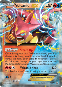 Volcanion-EX #XY173 XY Black Star Promos
