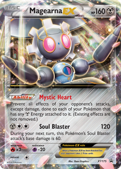 Magearna-EX #XY175 XY Black Star Promos